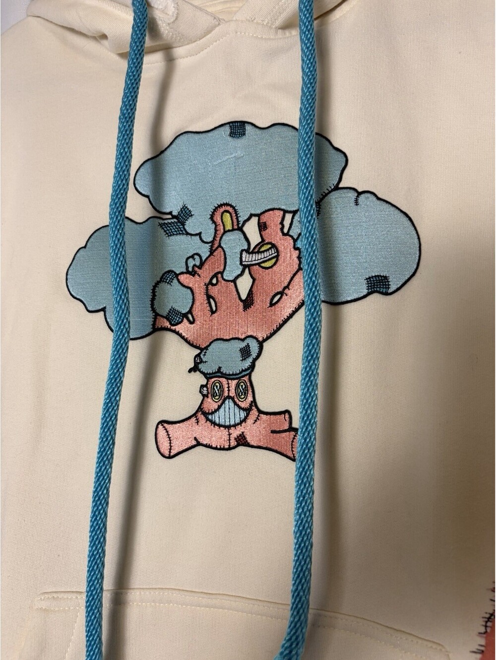 Rag Doll Treefort Graphic Hoodie By Euphoric Treefort Size Medium Retail $100 - Picture 3 of 6